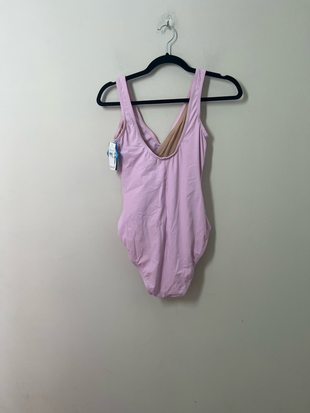 Karla Collette light  Pink Floral-Front V-Neck One-Piece Swimsuit - Picture 11 of 16